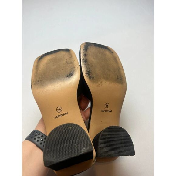 Maryam Eva Mules in Black Sz. 36 (US 5.5) - Picture 5 of 8